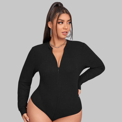 ShapeX Zip Up Bodysuit